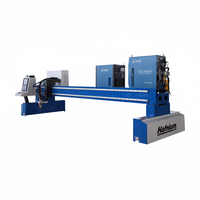HafniumTech HFT-2060H1 Machine de découpe plasma CNC et oxy-gaz double usage robuste sur rail au sol 6,6 m x 2,2 m pour acier inoxydable