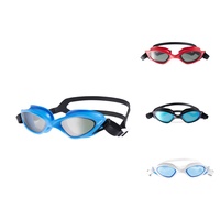 Lunettes de natation Eyeline Custom New Racing, protection UV, anti-buée, étanches, avec joint en silicone.