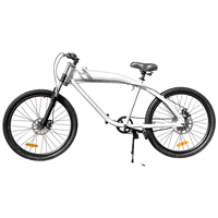 Sepeda Gas Kustom 2.4L/ 3.4L Rangka Tangki Bensin 26 inci Mesin 2 Tak Sepeda Bensin