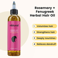 Huile de croissance capillaire Batana 100% naturelle pour le soin du cuir chevelu, vente chaude, étiquette personnalisée, huile réparatrice pour cheveux à la lavande de haute qualité