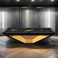 Table de billard 9 boules moderne et personnalisée de 7, 8 ou 9 pieds pour usage domestique, vente en gros usine 2026