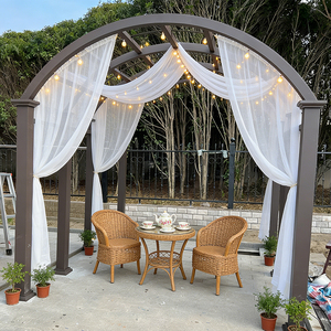 Système de treillis modulaire en aluminium pour pergola, arches de <span class=keywords><strong>jardin</strong></span> connectables pour créer une clôture d'ombrage étendue et sécurisée - Product Image 2