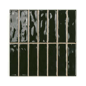 Piastrella Pretagliata Manhattan Verde Scuro 20x20 per Uso a Parete e Pavimento - Product Image 4