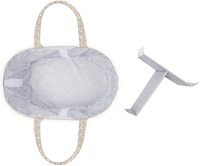 Panier à couches en corde 100% coton, écologique, pour bébé, rangement de couches, portable, taille personnalisable, idéal pour les affaires de bébé