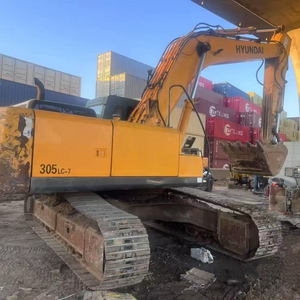 Excavadora Hyundai 305LC-7 de segunda mano con componentes de motor de núcleo de 30 toneladas que incluyen PLC de cojinete de bomba de engranajes de caja de cambios - Product Image 6