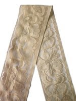 Meilleure vente personnalisé 1 pouce Jacquard ceinture élastique haute doux Crochet vêtements sacs chaussures décoration Designer imprimé Stock