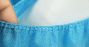 एक बार का उपयोग नीले गैर-बुना कपड़ा धूल-प्रूफ मोटी-सोल्ड जूता कवर और पैर कवर साफ कमरों के लिए उपयुक्त हैं। - Product Image 4