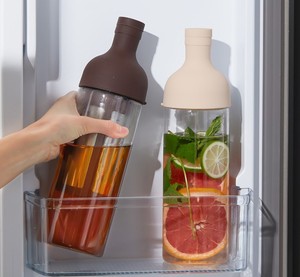 Bouteille d'infusion à froid en verre borosilicaté Pot à café <span class=keywords><strong>Filtre</strong></span> en acier inoxydable à 800 mailles, conception étanche pour café glacé Thé aux fruits - Product Image 6