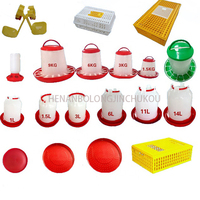 Bebedero de plástico duradero para aves de corral, alimentador de aves de corral, codorniz en forma de taza, personalizado, barato