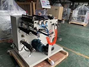 LFQ-320 Rol-tot-rol zelfklevende etiketpapier-, folie- en aluminiumfolie-etiketsticker snij- en opwindmachine, fabrieksvoorraad - Product Image 6