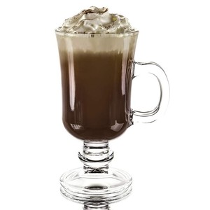 Tasses à café vernis en <span class=keywords><strong>verre</strong></span>, de forme circulaire, épaisse, à paroi, tulipes, en <span class=keywords><strong>verre</strong></span>, à vendre, 8 oz - Product Image 2