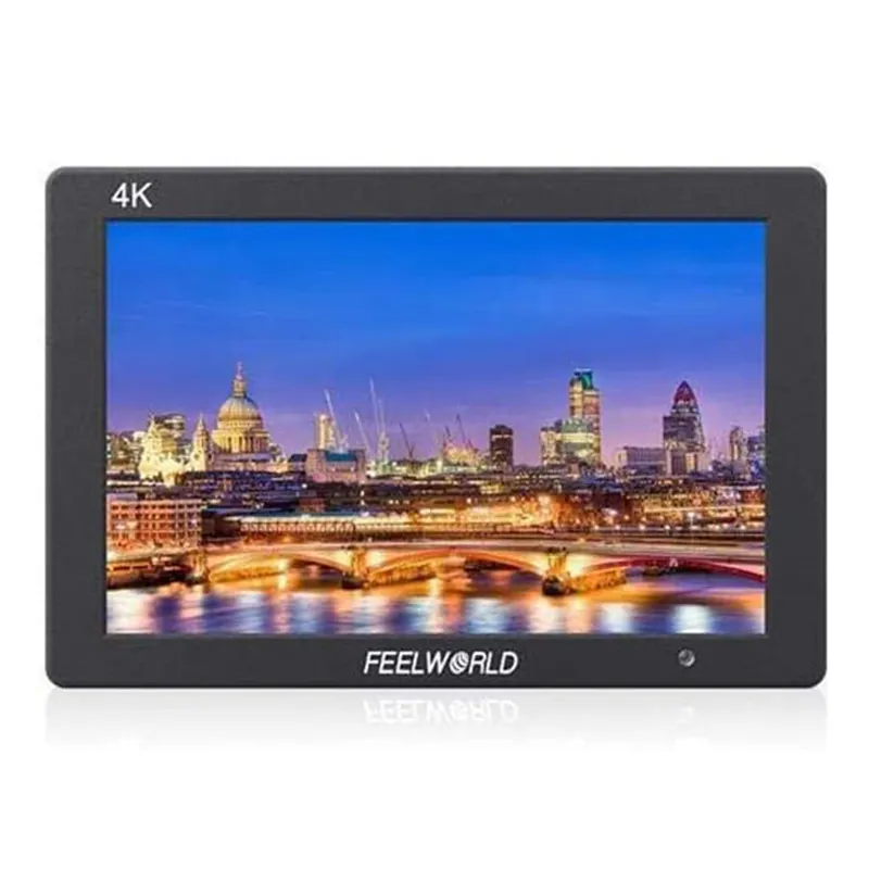 Feelworld T7 IPS Video Membantu 1920X1200 Solid Aluminium Perumahan 4K 7 Inch Full HD DSLR LCD Monitor