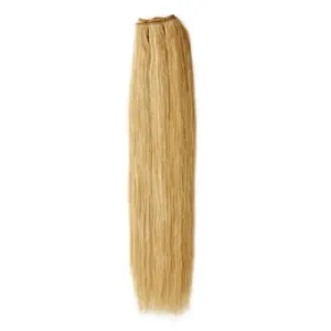 Peluca de Cabello Humano 100% Remy con Trama Completa, Larga, Rubia, con Mechas, Textura Ondulada Natural, Personalizable - Product Image 1