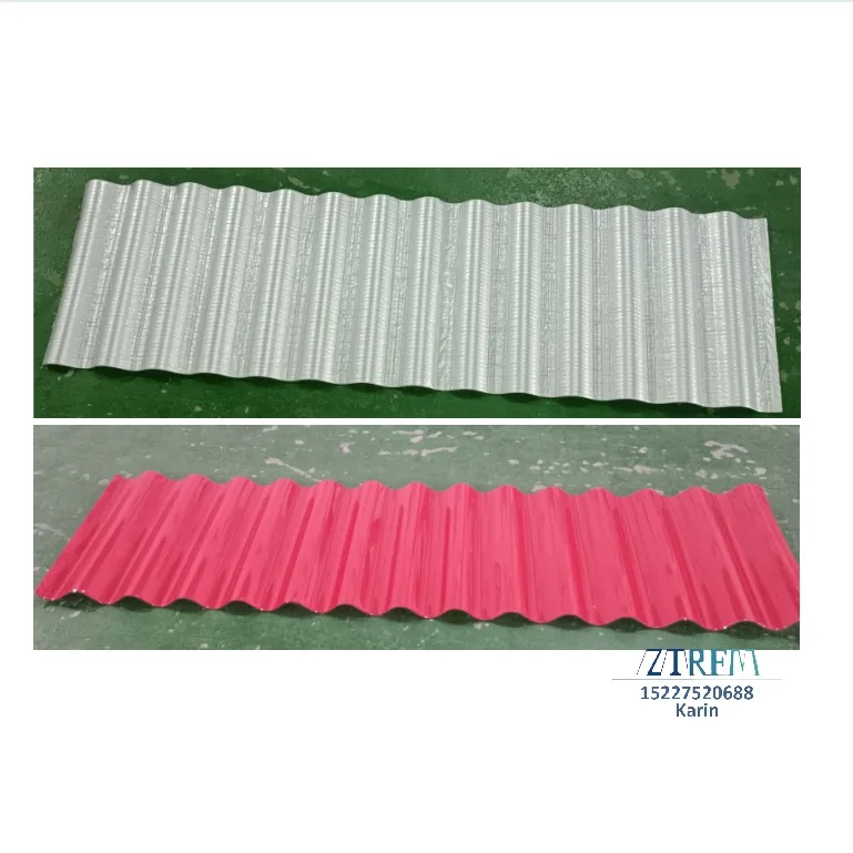 ZTRFM galvanized color Corrugated Iron roof metal Sheet tile wall panel Roll Forming Machine for plant