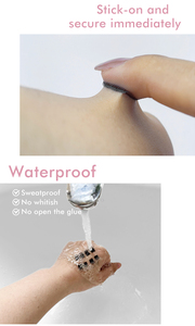 Pegamento para pestañas Abonnie con logotipo personalizado, adhesivo de fijación fuerte y sellado para pestañas, pegamento para pestañas negro resistente <span class=keywords><strong>al</strong></span> agua, pegamento para pestañas de racimo - Product Image 6