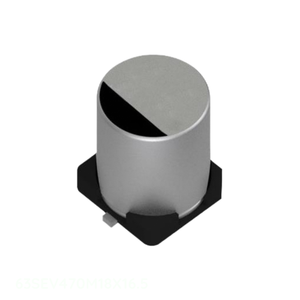 ตัวเก็บประจุ470 UF ชนิดสารส้ม470 uF 20% 63V SMD 63SEV470M18X16.5 - Product Image 1