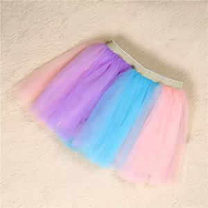 Pafu-Disfraz de conejo de Pascua para niñas, tutú de tul con falda de arcoíris, para fiesta de cumpleaños - Product Image 3