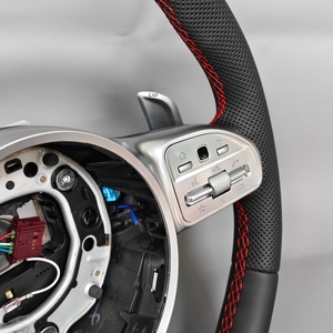 Volant de direction amélioré pour Mercedes Benz <span class=keywords><strong>AMG</strong></span> W166 W176 W203 W205 W206 W222 X164 CLA GLC GLE W221 - Product Image 6