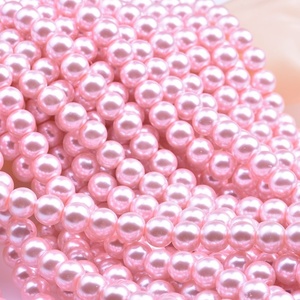 Factory <strong>Direct</strong> Crystal Glass Pearl <strong>Beads</strong> 3mm-16mm Round Straight Hole Colored Loose <strong>Beads</strong> for Jewelry Making - Product Image 2