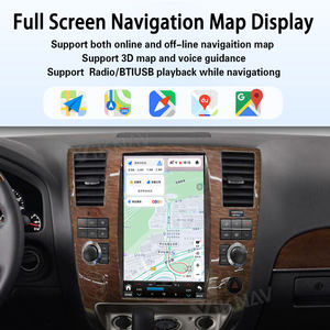 Autoradio Viknav 12,1 pouces à écran tactile pour Infiniti QX56/<span class=keywords><strong>Nissan</strong></span> Armada 2004-2010, mise à niveau CarPlay sans fil, Android Auto, stéréo GPS - Product Image 4