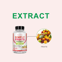 YanniGlow OEM ODM Compléments Vitaminiques pour Adultes, Capsules de Fruits Entiers, Superaliments, Fruits et Légumes avec Vitamines