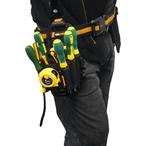 Échantillon Gratuit - Sac à Dos à Outils en Polyester Imperméable Multiusage avec Double Poignée et Ceinture Robuste pour Charpentier Électricien, Fermeture Éclair Durable - Product Image 5