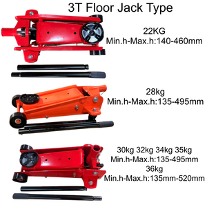 Gatos hidráulicos para automóviles <span class=keywords><strong>de</strong></span> 3 toneladas para elevación <span class=keywords><strong>de</strong></span> vehículos - Product Image 4