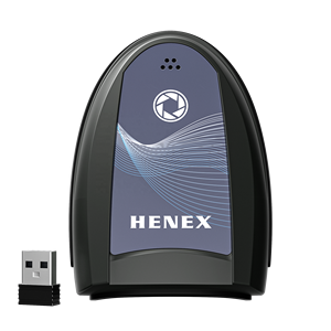 Lecteur de codes-barres 2D sans fil USB 2.4G WiFi, scanner de codes QR 2D avec détection automatique mains libres et connexion réseau TCP/UDP - Product Image 2