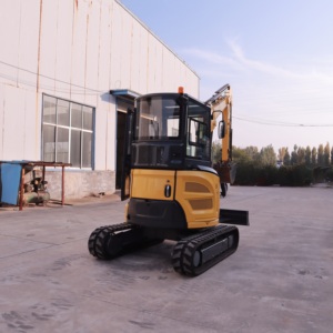Mini-excavatrice sur chenilles 4t professionnelle 2026 avec moteur et hydraulique Hengli pour le déblaiement intensif des déchets d'entrepôt - Product Image 4