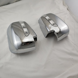Coque de rétroviseur en ABS électroplaqué avec lampe pour Mitsubishi <span class=keywords><strong>Triton</strong></span> L200 2008-2015, installation par pression - Product Image 2