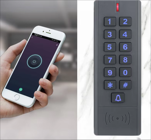 Controlador de Acceso RFID Independiente Inteligente con Teclado ABS, Wifi, para Puerta de Oficina, Resistente al Agua IP67, 125kHz 13.56mhz, con Lector de Tarjetas IC/ID - Product Image 1