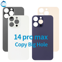 STAROZON Boîtiers de téléphone portable de haute qualité à grand trou pour Iphone 8 Xs Max 11 12 13 14 15 Series Couverture arrière Remplacement de la vitre arrière