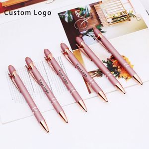 Unique Electroplated Metal Pens - Custom Logo Stylus for Wedding Decorations - Product Image 1