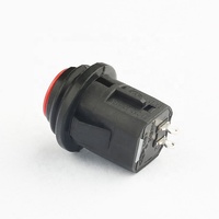 Interrupteur à bouton-poussoir étanche Shanghai Yongxing 3A 250V 16mm marche/arrêt