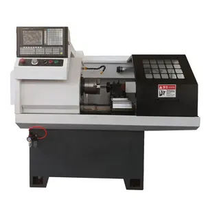 CNC torna makinesi torna ck0640 tam otomatik düz yatak Metal küçük Mini çin yatay CNC torna