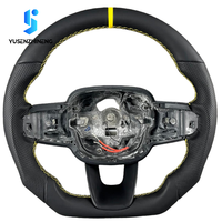 Volant sport en cuir pleine fleur et fibre de carbone personnalisé pour Volvo Xc90 Xc40 S40 S90 S60 S60r S80 S40 Xc60 XC70 Polestar 2 C30