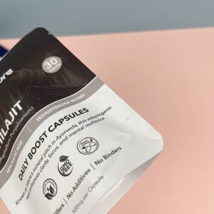 Tùy chỉnh in cấp thực phẩm kim loại nhôm lá Túi mopp nhựa gói Chaga bao bì túi mopp/vmpet/PE 120 micron - Product Image 5