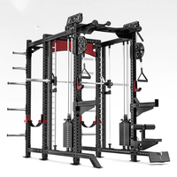 Combinaison multifonctionnelle d'équipement de gymnastique de forme physique Cage de puissance Rack Smith Machine