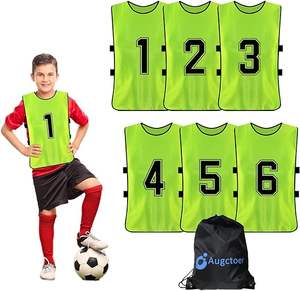 Großhandel benutzer definierte nummerierte Fußball <span class=keywords><strong>training</strong></span> Lätzchen Fußball mannschaft Sport <span class=keywords><strong>training</strong></span> Lätzchen für Erwachsene und Kinder - Product Image 2