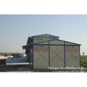 Maison à panneaux sandwich à double étage, construction de bureau industriel rectangulaire, installation facile - Product Image 1