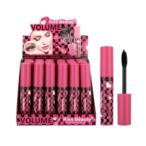 Kiss Beauty Creative 24h <span class=keywords><strong>de</strong></span> larga duración resistente al <span class=keywords><strong>agua</strong></span> volumen Mascara venta al por mayor <span class=keywords><strong>de</strong></span> alta calidad alargamiento pestañas largas Curling Mascara - Product Image 2