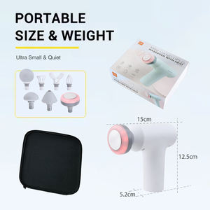 Alta velocidade inteligente tecido profundo infravermelho calor ajustável <span class=keywords><strong>Mini</strong></span> <span class=keywords><strong>Massager</strong></span> arma com saco - Product Image 3