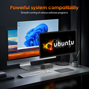 U58ミニPC AMD Ryzen 4.5HZ 16GB <span class=keywords><strong>DDR3</strong></span> SSD 512GBデスクトップDPサポート4Kデュアルディスプレイオフィスゲーム用US AUプラグ - Product Image 3