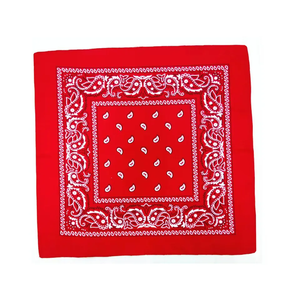 Bufanda de color puro sólido de algodón 2023, pañuelo facial, bufanda de hip hop, bufanda de baile callejero, doble flor de anacardo, pañuelo cuadrado - Product Image 4