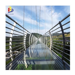 Lối đi 5 mét mạnh mẽ cầu lối đi thủy tinh an toàn cao lối đi nhiều lớp kính - Product Image 1