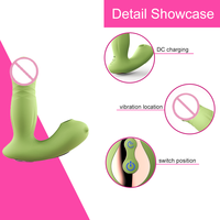 PleasureHub OEM KI-App-gesteuerter Mini Realistischer Vibrator Teleskopisch Saugend Heizend 60dB Geräuschpegel USB Aufladbar IPx6 Wasserdicht 9