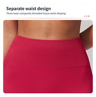 Shorts de yoga sans couture à séchage rapide pour femmes, taille haute, pour la gym, le sport, le cyclisme, pantalons de fitness à séchage rapide, logo personnalisé, vente en gros