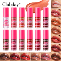 Meilleures ventes Popfeel Diamond Rouge à lèvres liquide changeant de couleur Maquillage Lèvres brillantes Gloss Plumper Lip Balm Oil Care Tint Cosmetics