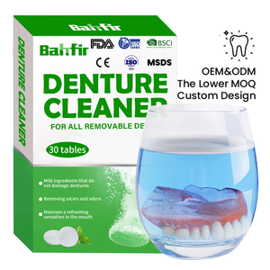 Retenedor Tableta de limpieza Tabletas de limpieza dental Blanqueamiento y eliminación de manchas <span class=keywords><strong>Invisalign</strong></span> Aligners Protector bucal Blanqueamiento dental - Product Image 1