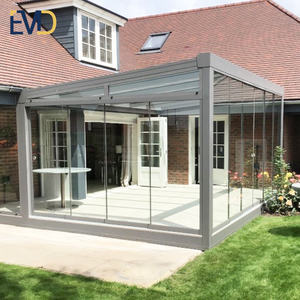 Modern Style High End Villa Double Glass Aluminium Outdoor Insulated <b>Garden</b> Sunroom - Product Image 6